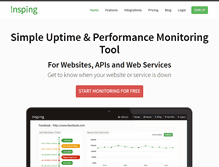Tablet Screenshot of insping.com